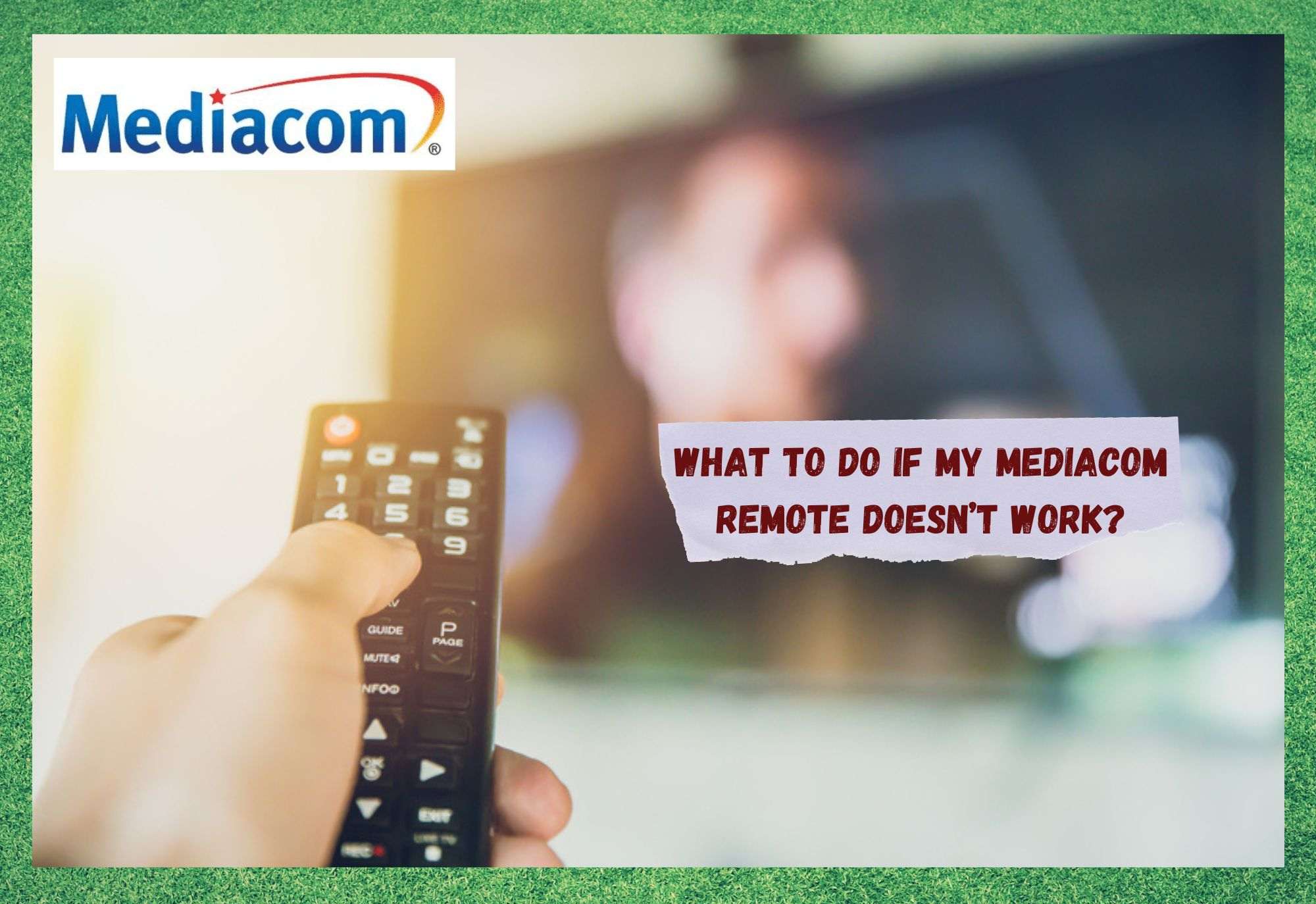 Mediacom Remote Çalışmıyor: Düzeltmenin 4 Yolu